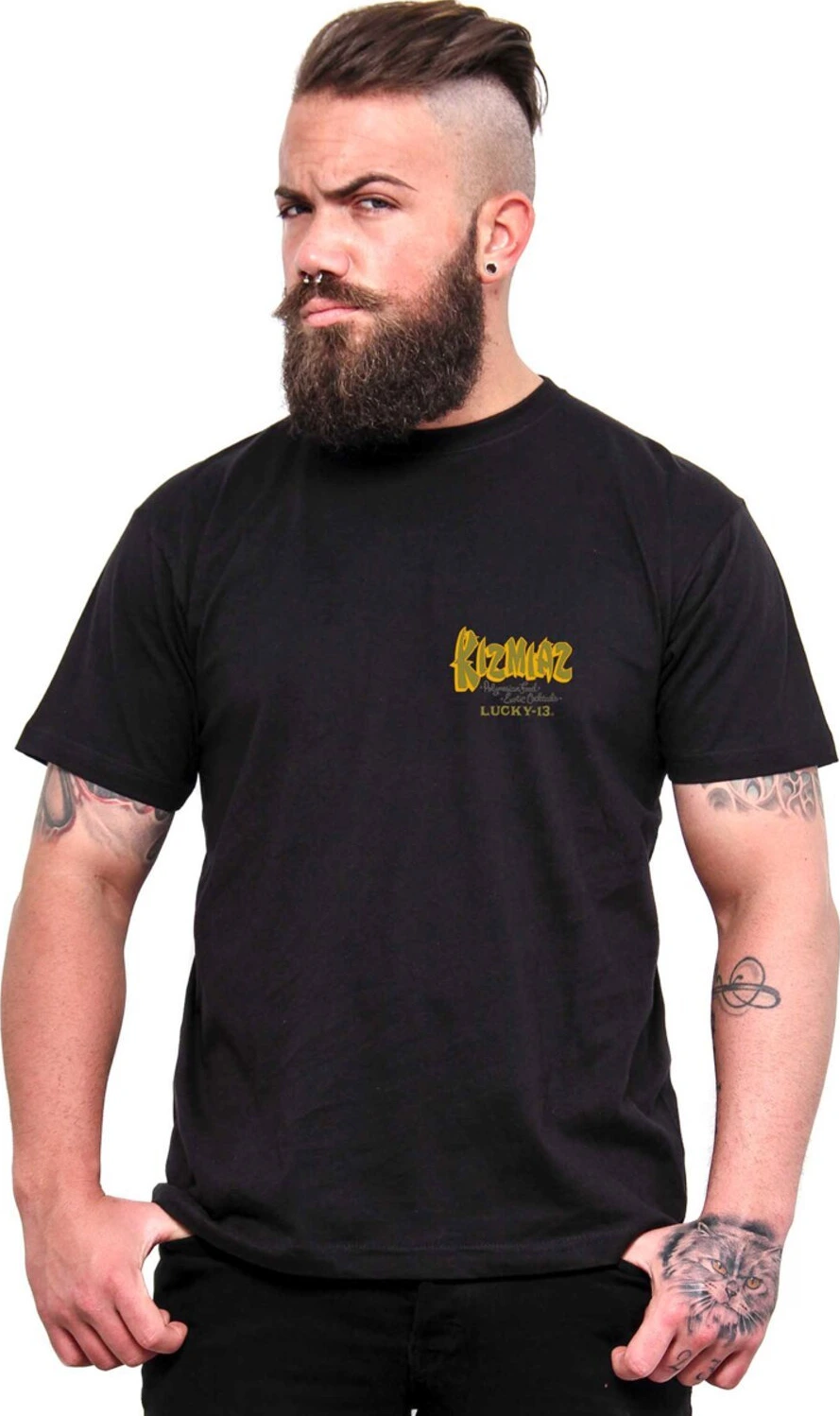 Lucky 13 Kizmias t-shirt, Black, S
