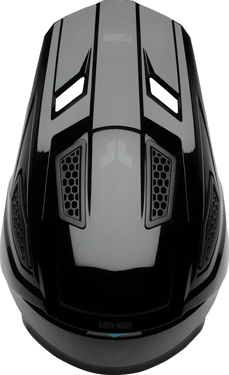 HELMET FLEET BLACKOUT GLOSS SM