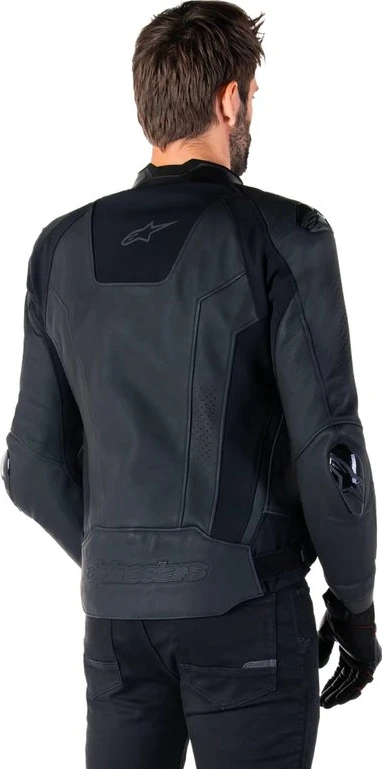 Alpinestars Leather Jacket Missile v3 Black/Black, 56