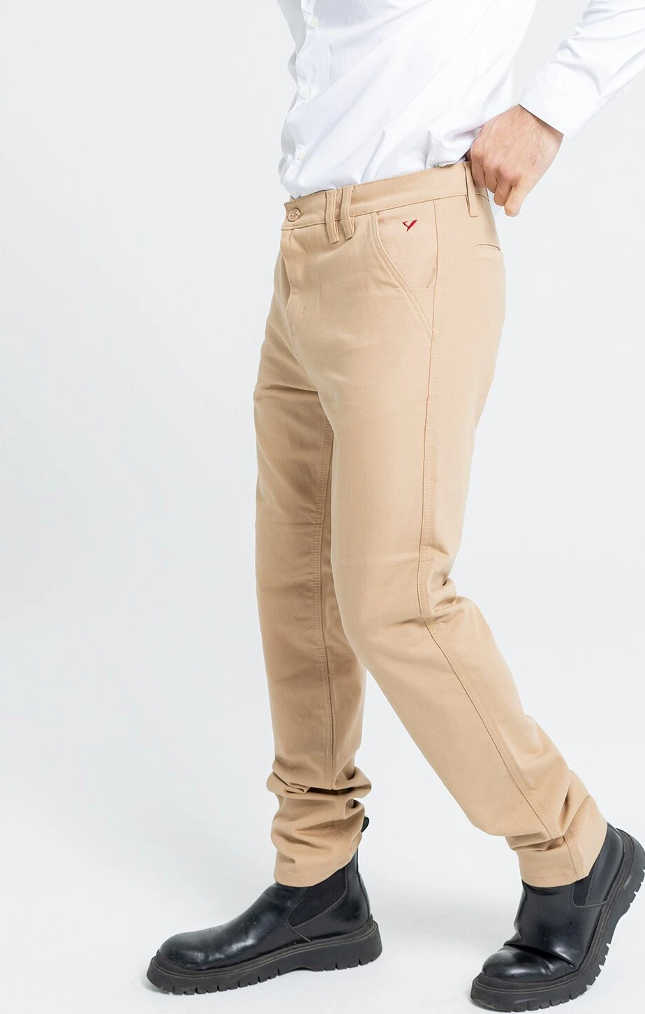 By City Docks pants, Beige, 30