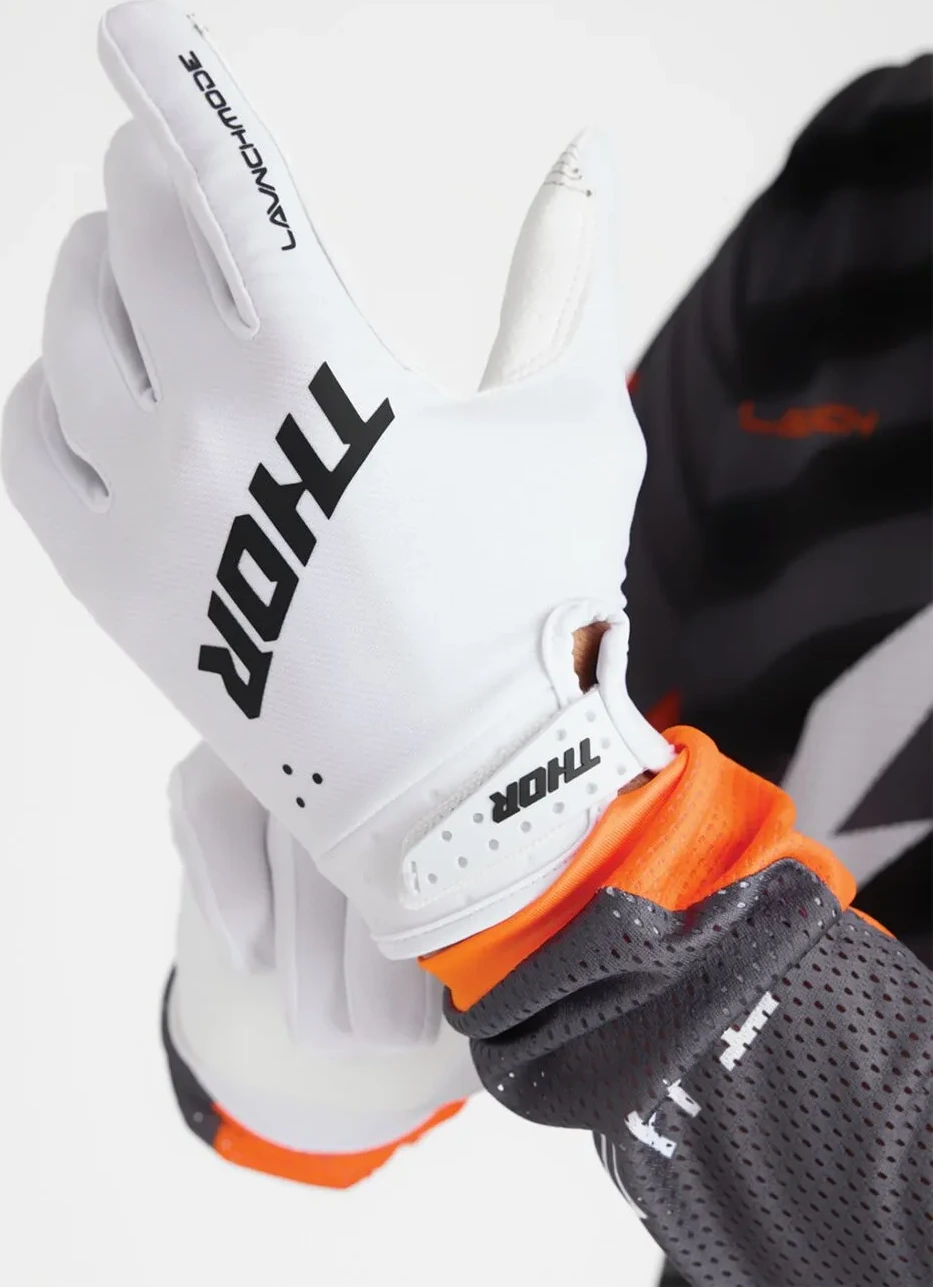 GLOVES LAUNCHMODE WHITE XS