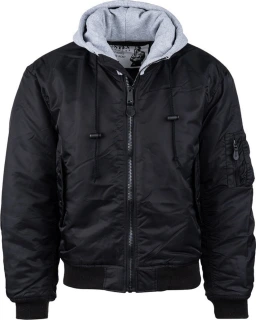 MA-1 Bomber hooded flight jacket