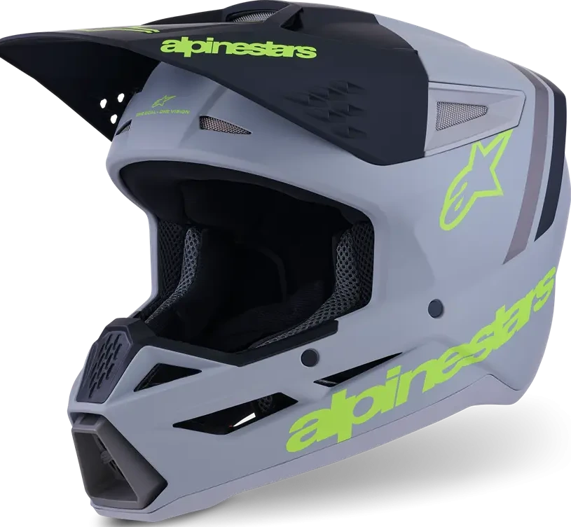 HELMET SM3 RADIUM GRAY/BLK/YL XS