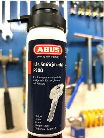 ABUS Lockspray 50 ml Swedish text