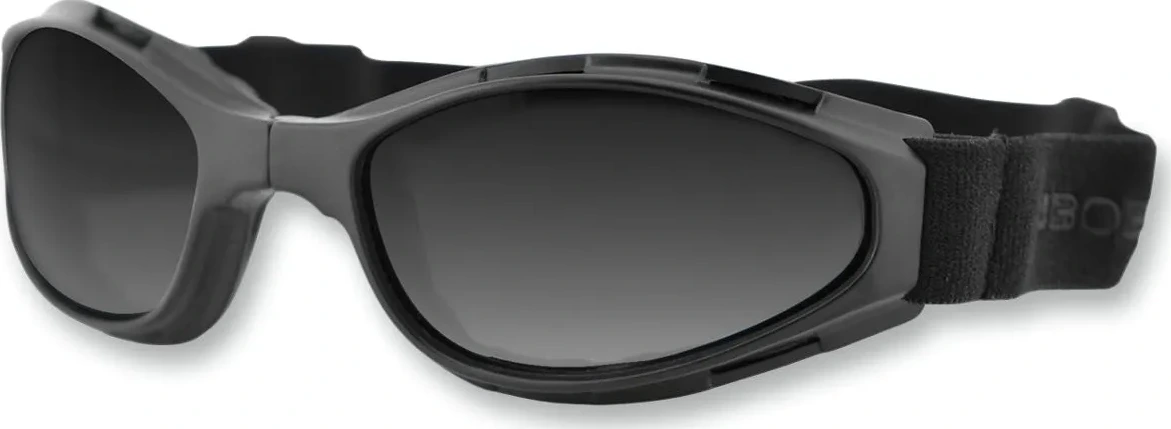 GOGGLE CROSSFIRE BLACK W/ SMOKE LENS