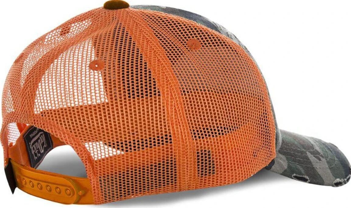 Von Dutch Heritage cap camou orange patch/net