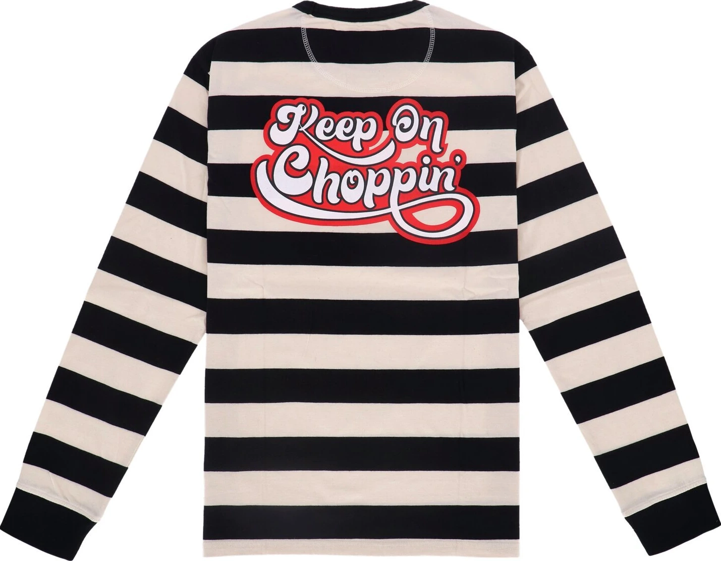 13 1/2 KOC long sleeve, Black, white, S