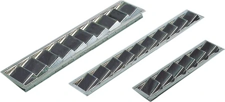 Nerūsējošā tērauda dzinēja telpas ventilācijas lūka 525x112mm