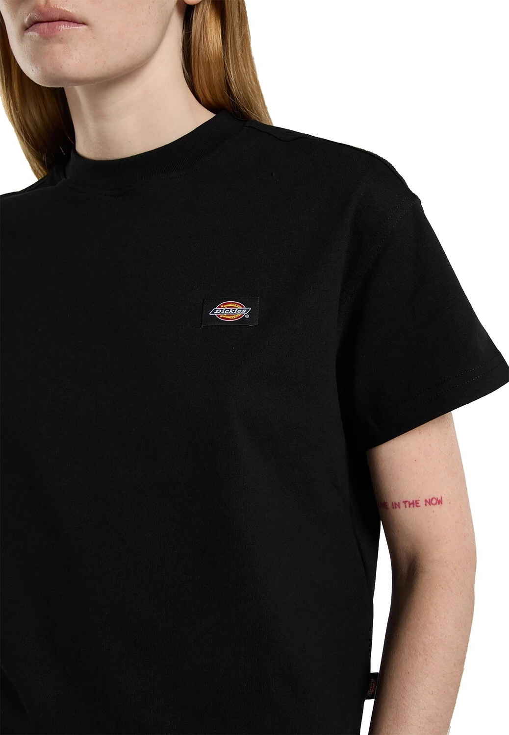 Dickies Oakport female boxy t-shirt, Black, S