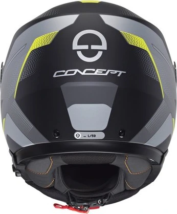 Schuberth Helmet CONCEPT Tracer yellow matt, 53 XS