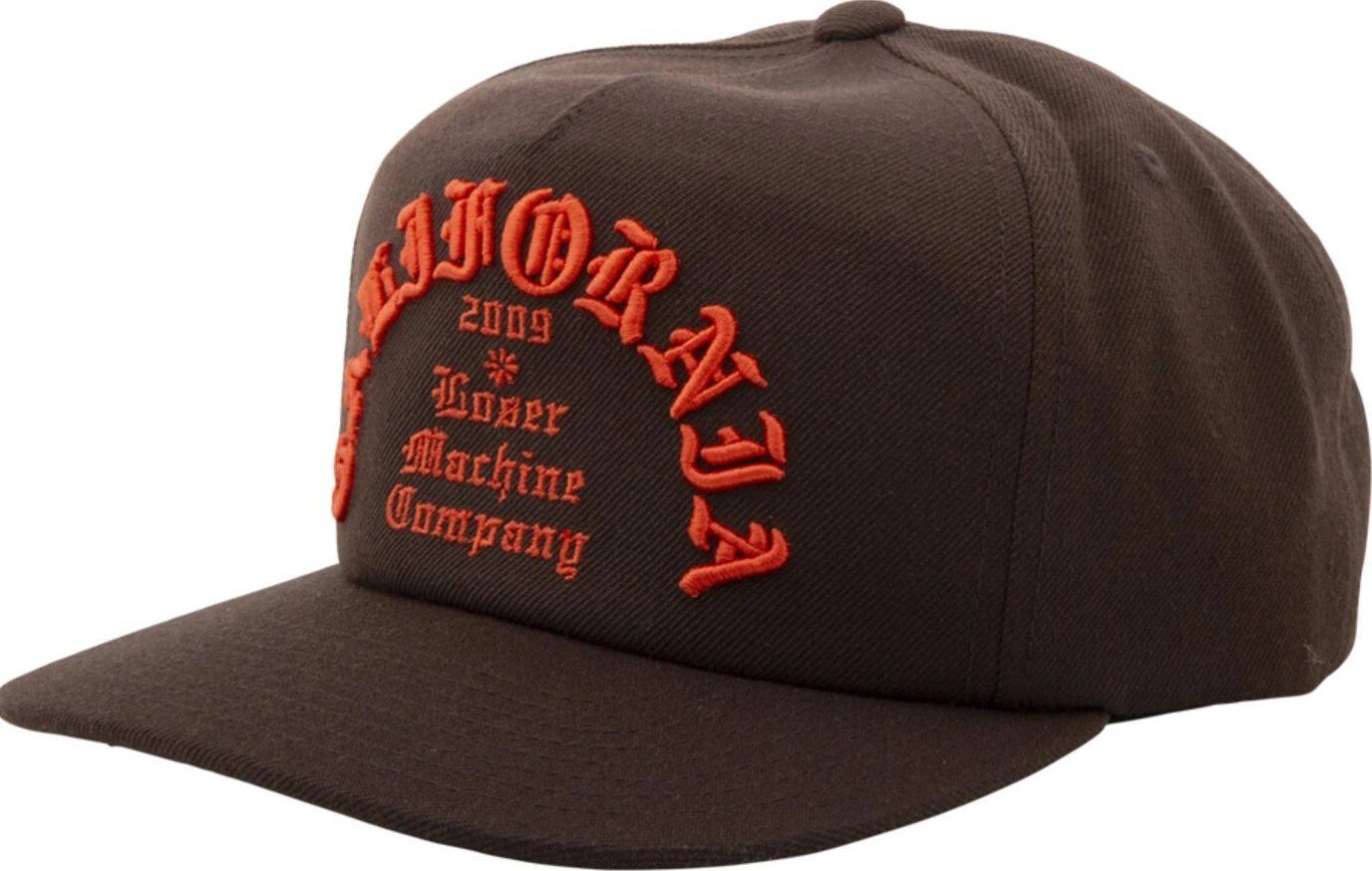 Loser Machine Fanatic Snapback cap, Brown