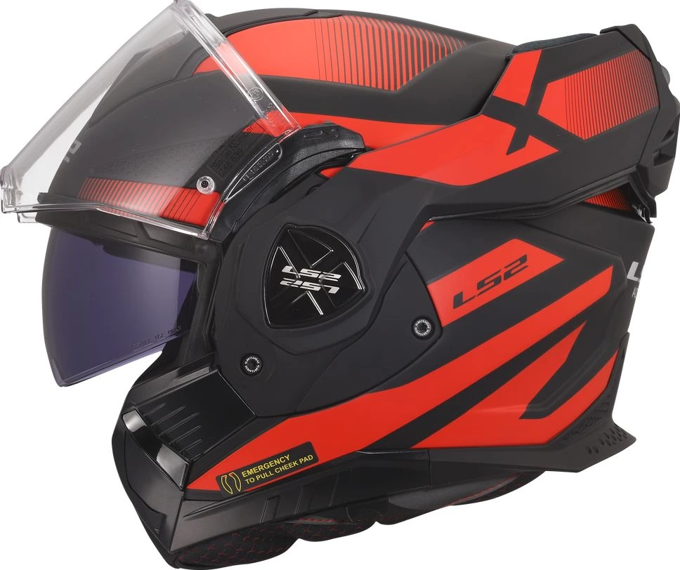 LS2 FF901 ADVANT X NOVA Helmet - Black Red, L