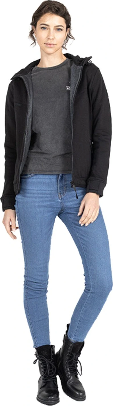 John Doe XTM Hoodie V3 female jacket, Black, 2XL