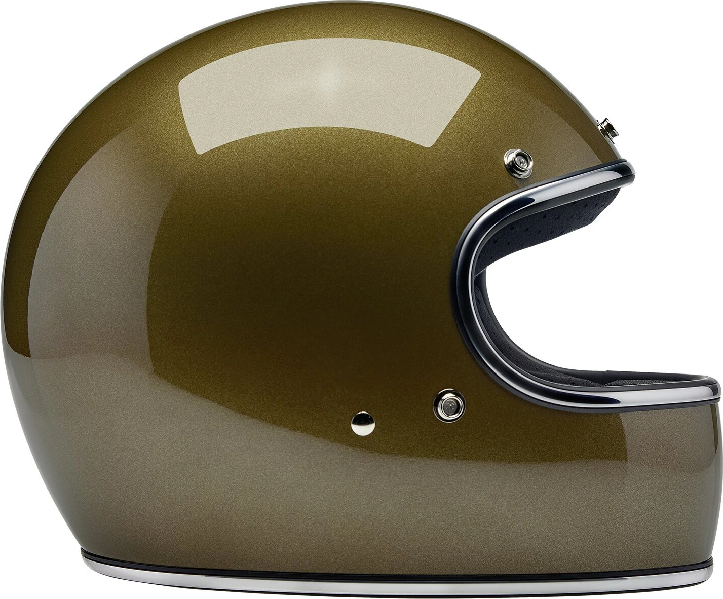 Biltwell Gringo helmet, ugly Gold, Gold, XS, Metallic