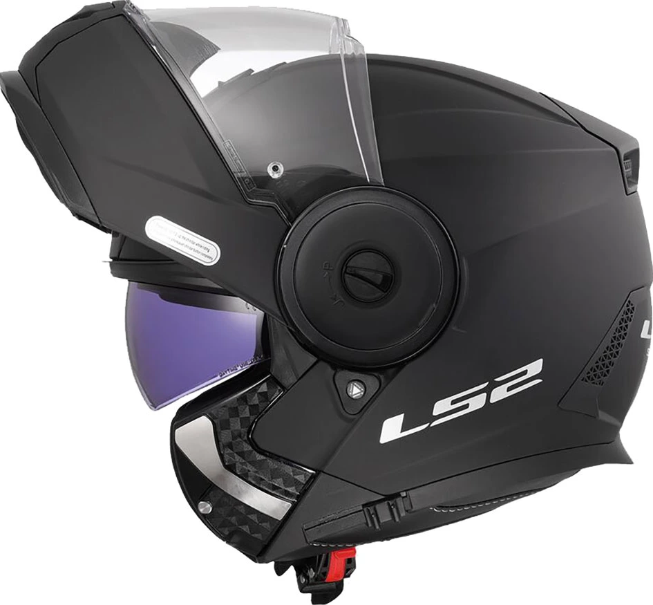 LS2 FF902 SCOPE II Solid Helmet - S, Gloss Black