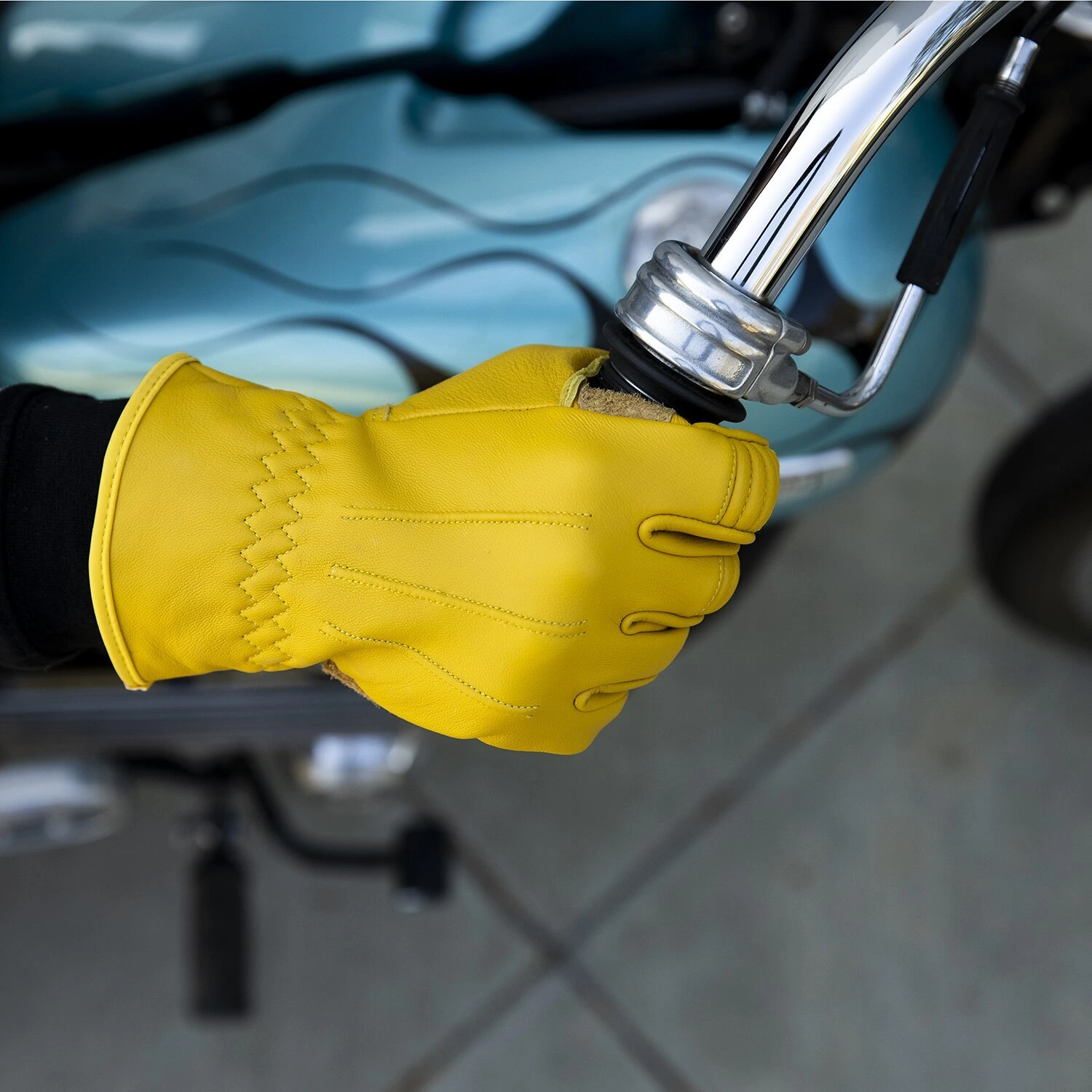 Biltwell Work gloves 2.0, Gold, XS