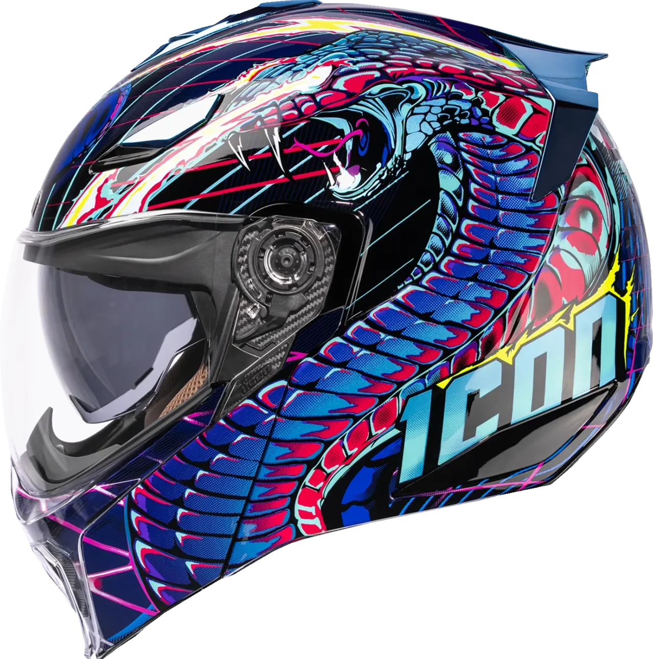 HELMET THRESHOLD LAZER COBRA BLUE XS