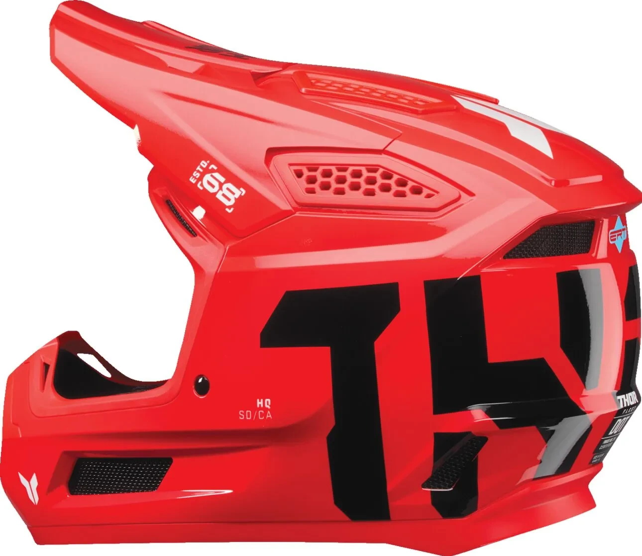HELMET FLEET FORGE RED LG