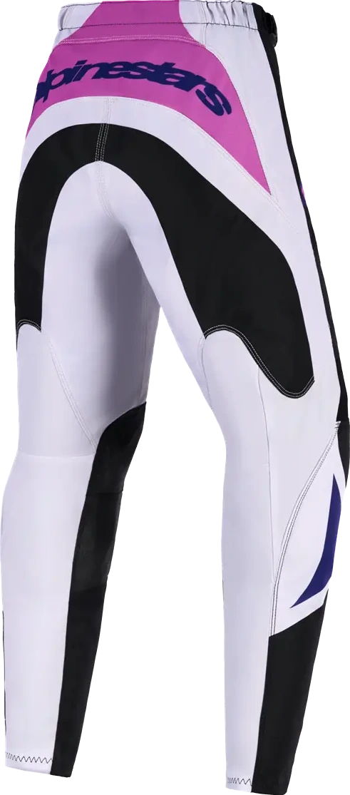 PANT YTH FLUID GRID BLK/GY/PU 22