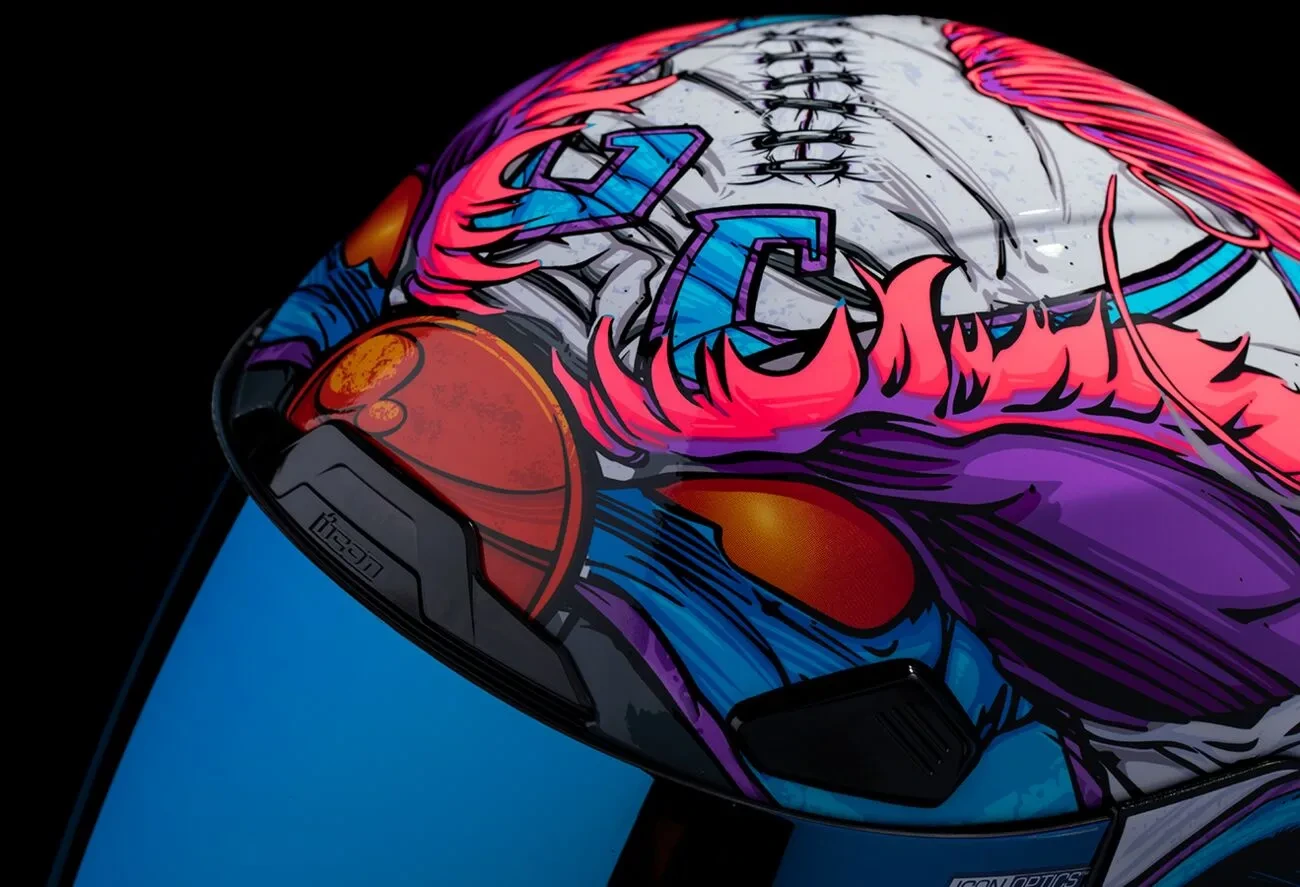 HELMET AIRFRAME PRO KRAZY KLOWN 2 PINK SM