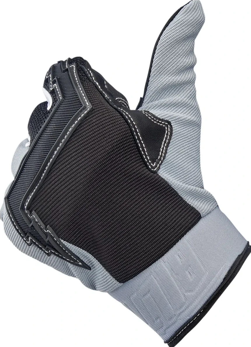 GLOVES BAJA GRY/BLK XS