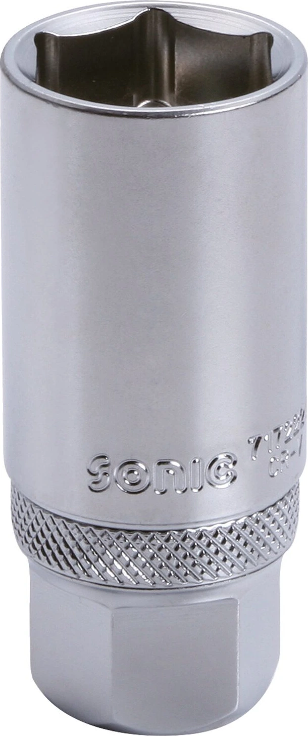 Sonic, spark plug socket with clip. 21mm