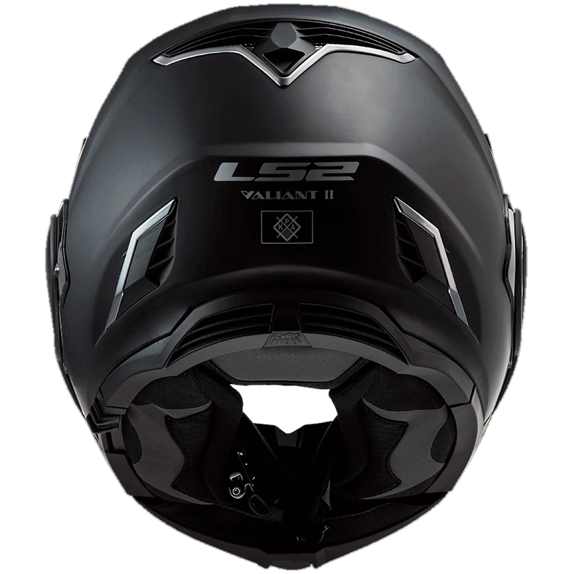 LS2 FF900 VALIANT II SOLID helmet - M, Matt Black
