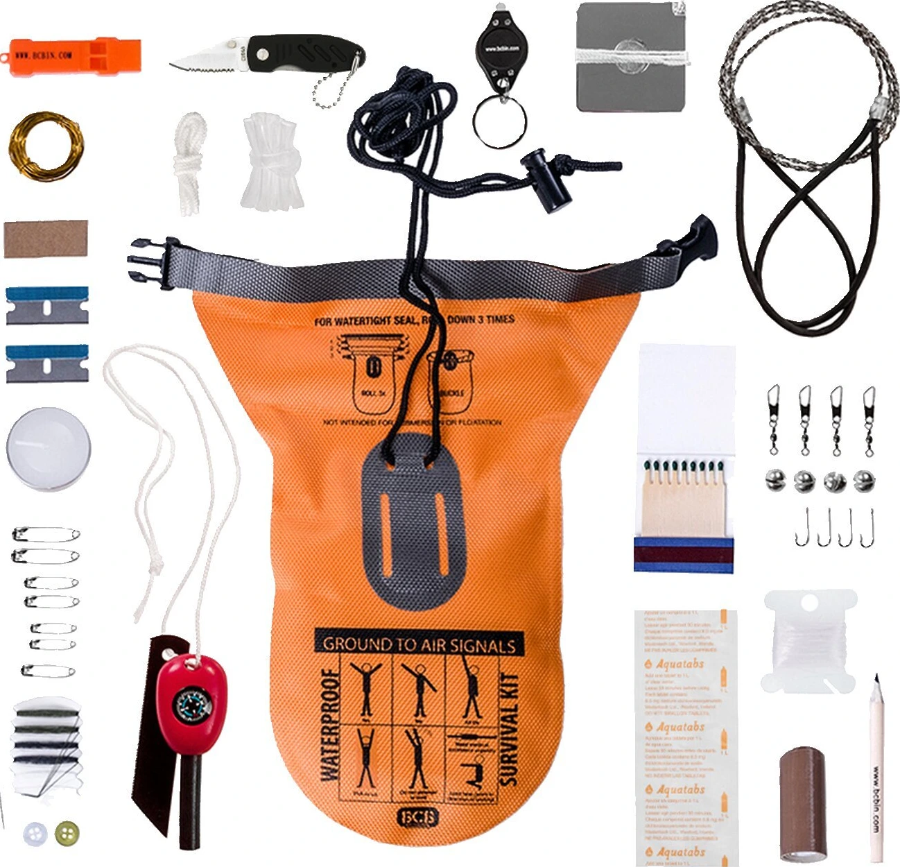 Fostex BCB waterproof survival kit