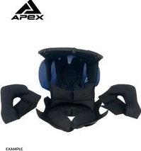 APEX MI100 Linerset cheekpads and topliner