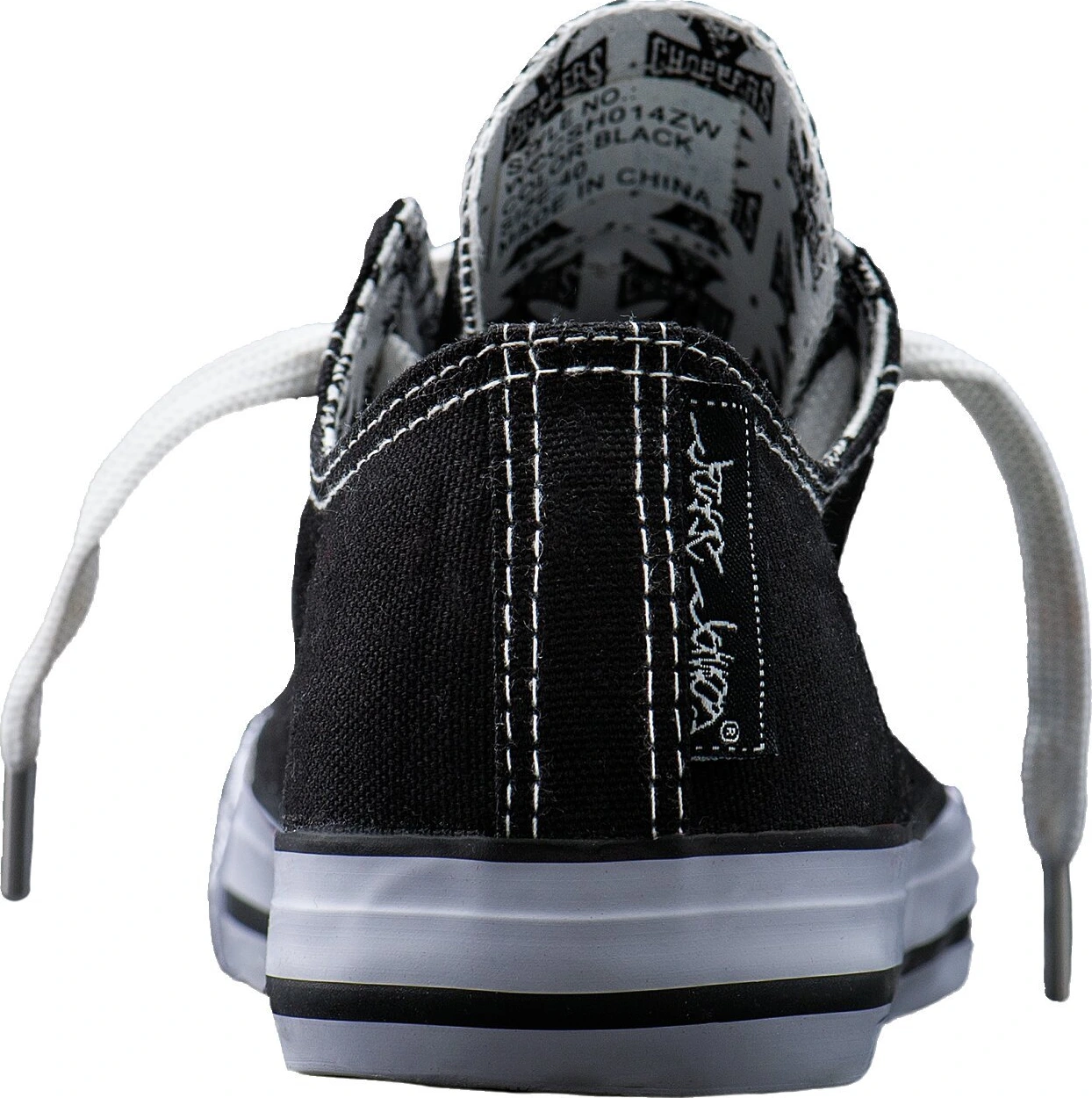 WCC Warrior low tops shoes, Black, 36