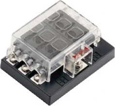 fuse holder with cover