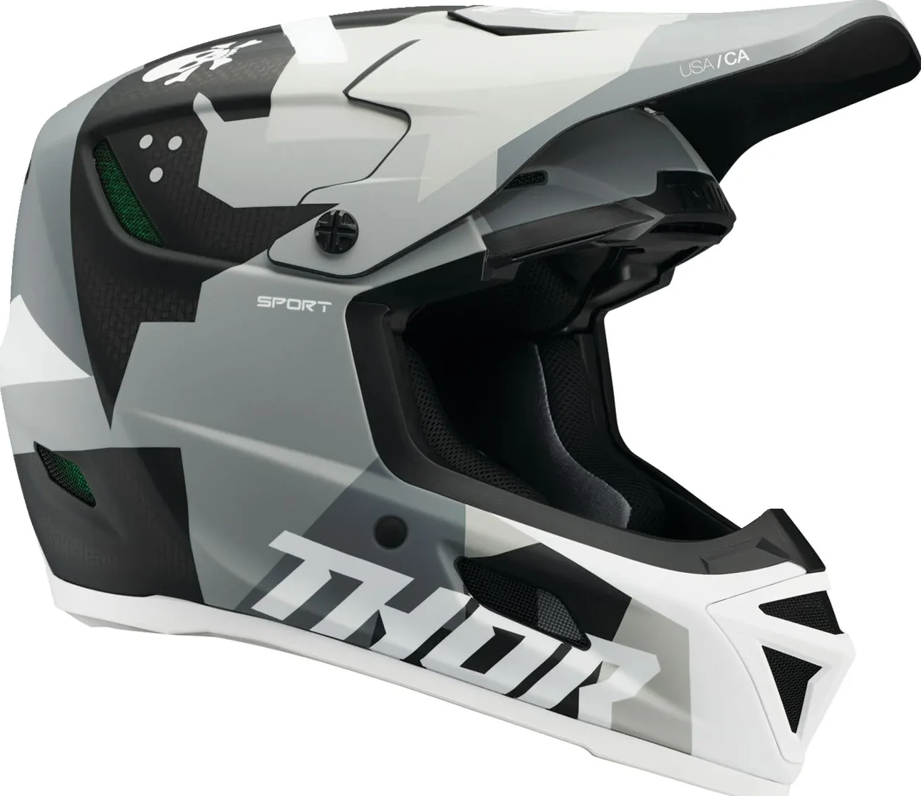 HELMET REFLEX SPORT CBN BRAVE GY/WH XS