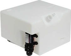 Tank with autoclave