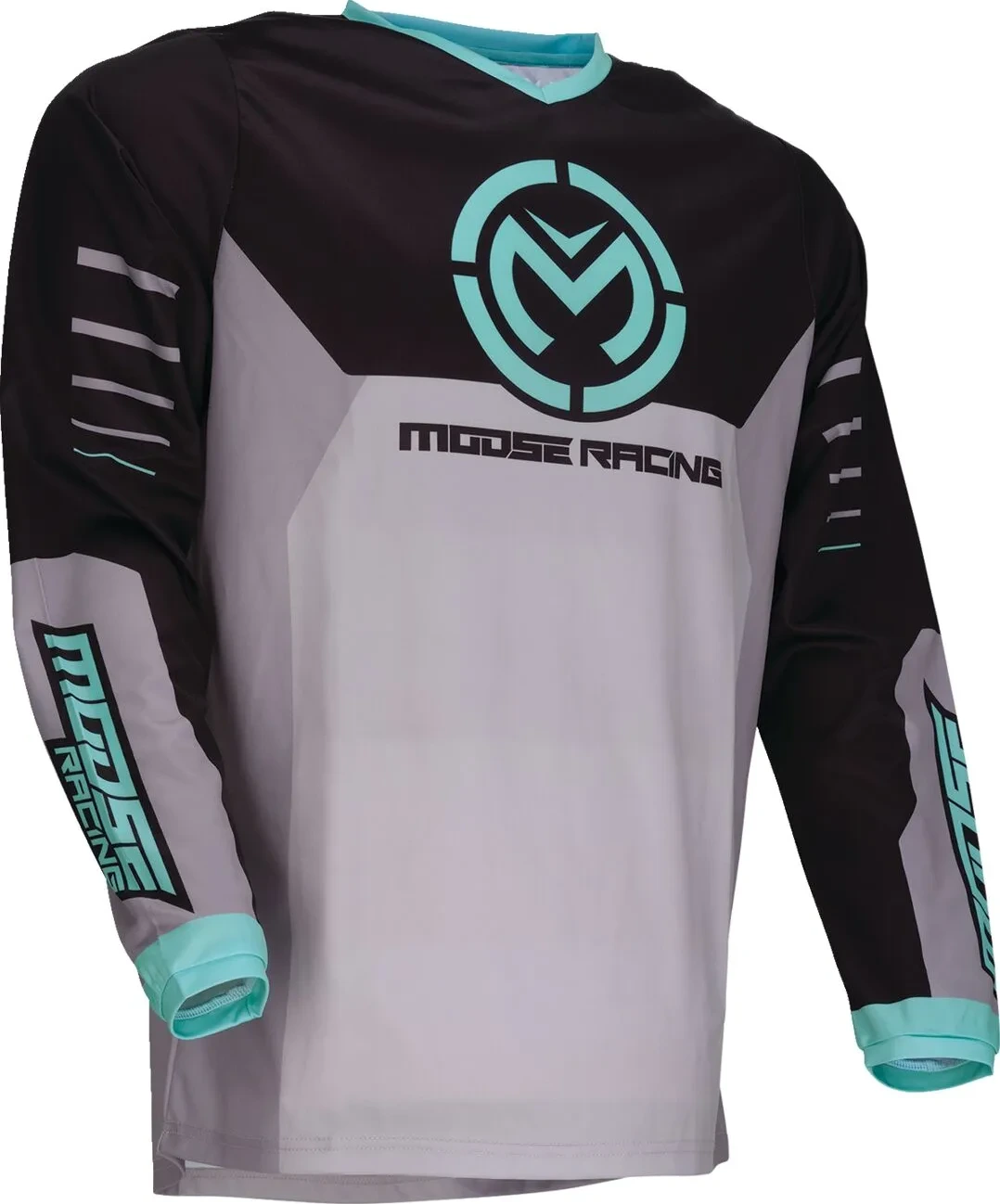 JERSEY QUALIFIER GRAY/TEAL XL