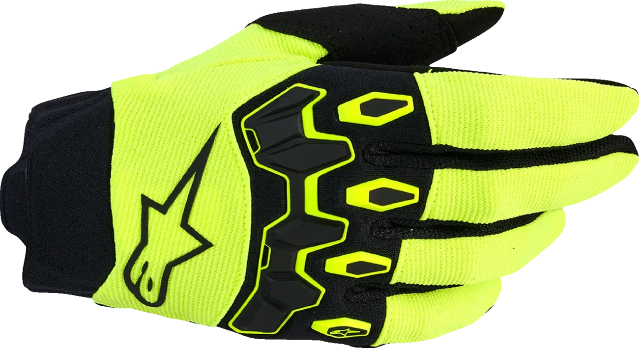 GLOVES FULL BORE V2 YEL/BLACK M