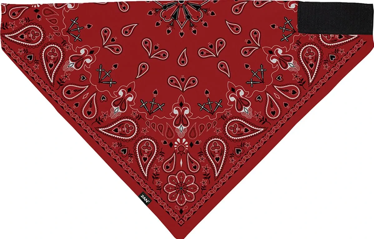 BANDANNA SPORTFLEX RED PAISLEY
