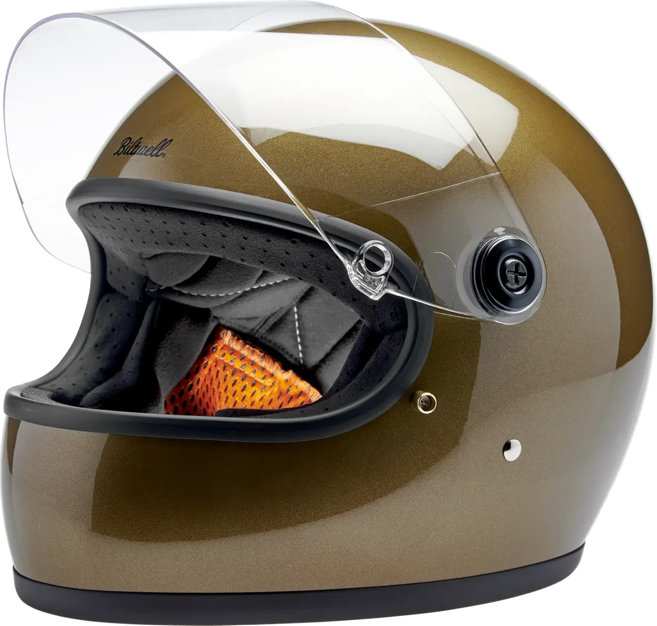 HELMET GRINGO S UGLY GOLD METALLIC MD