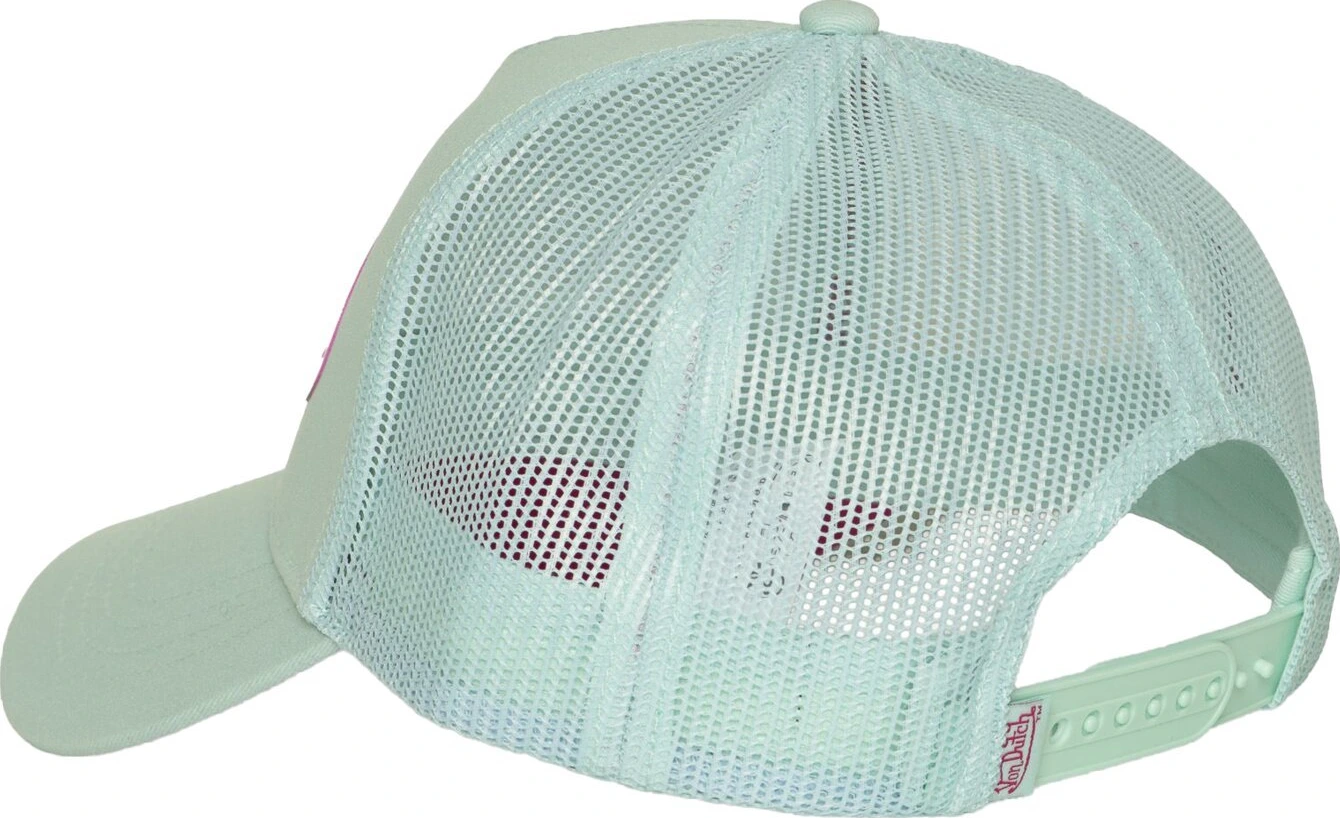 Von Dutch Baseball mesh cap, aqua Blue