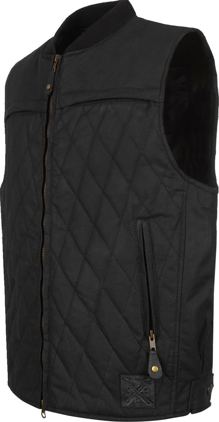 John Doe Lowrider wax vest, Black, L