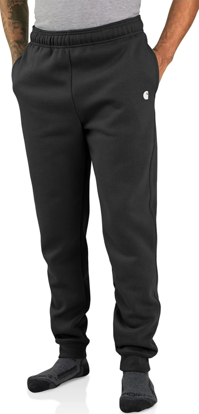 Carhartt Midweight Tapered sweatpant, Black, M