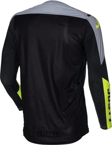 Just1 Jersey J-Flex 2.0 District Grey/Yellow Fluo/Black, 2XL