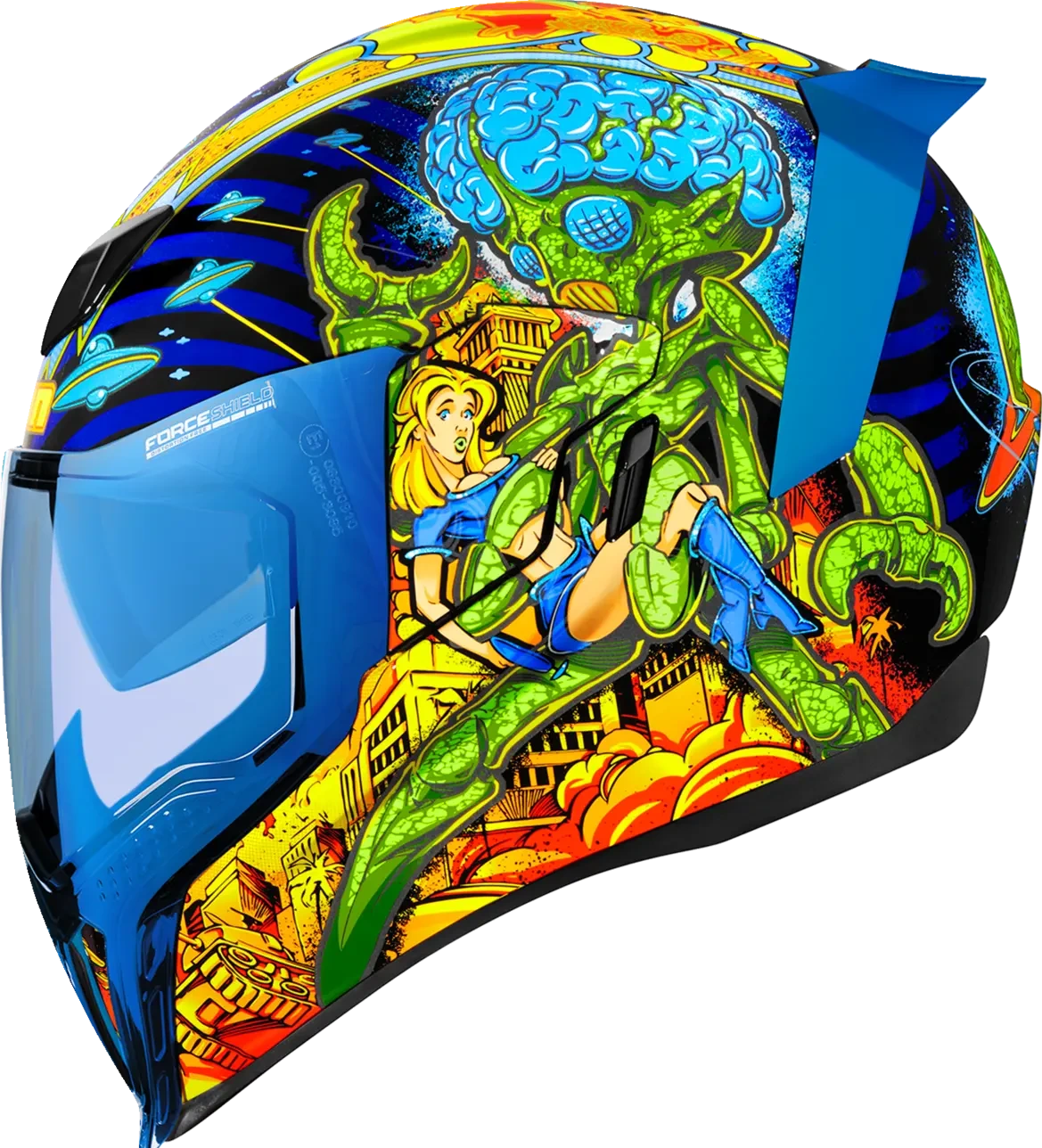 HELMET AIRFLITE BUGOID BLITZ BLUE XS