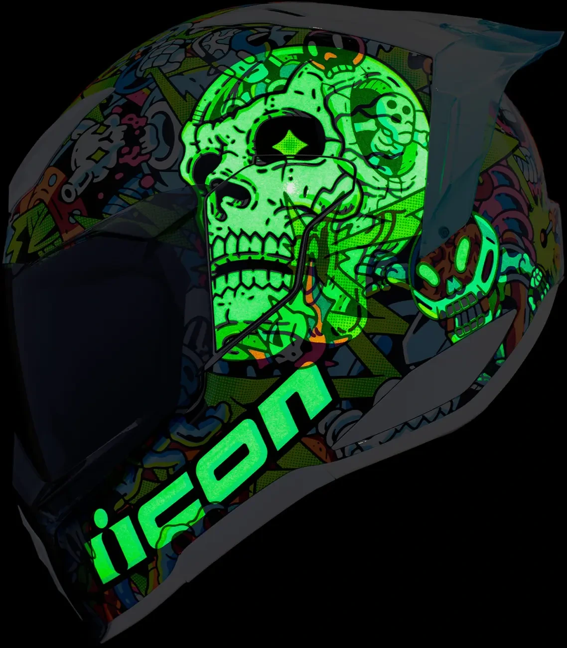 HELMET ULTRAFLITE DOODLE 3 BLUE XS