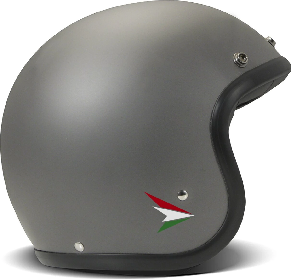 DMD Retro helmet, ita Gray, grey, 2XL, Matte