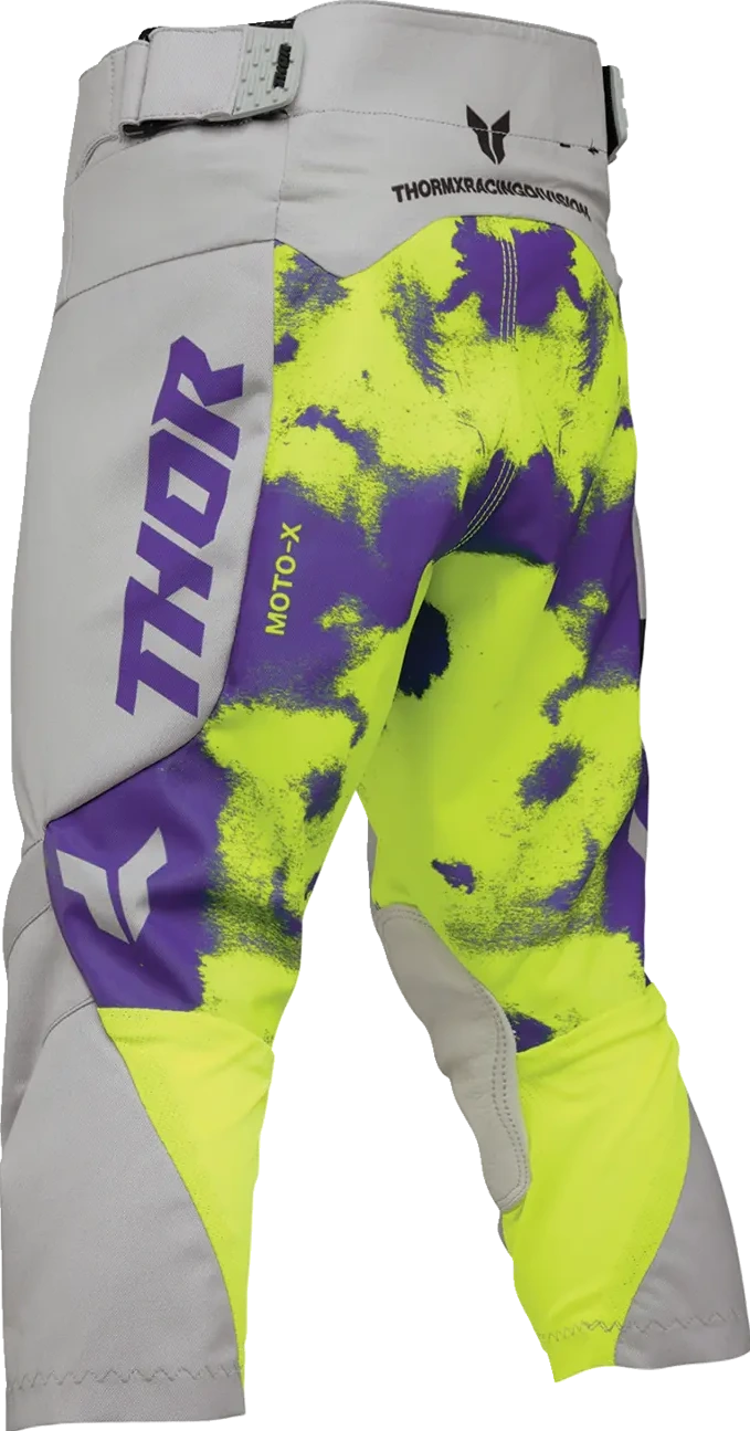 PANT YTH LAUNCHMODE BLEACH GRAY/ACID 18