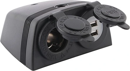 Lighter and USB socket
