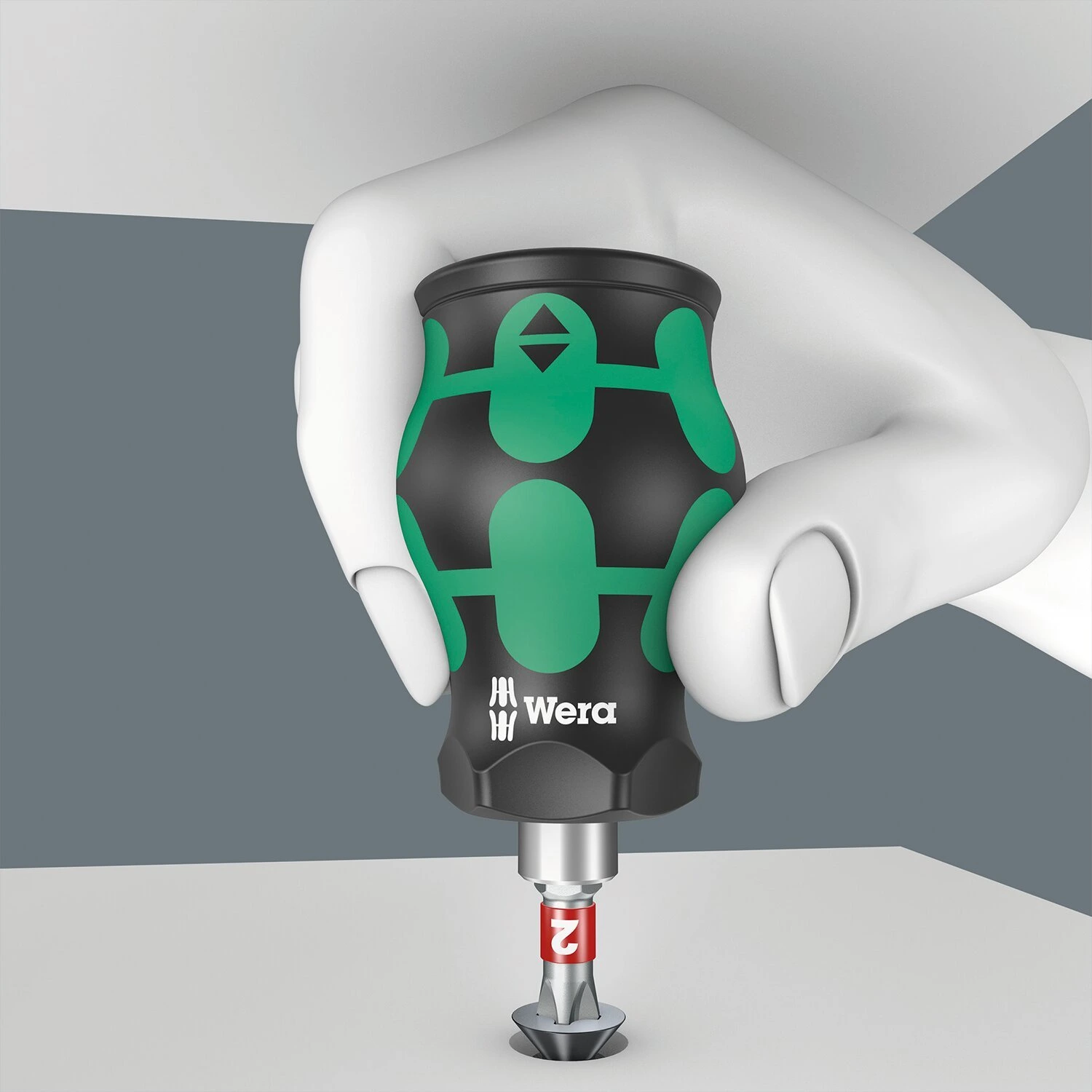 Wera Kraftform Kompakt Stubby magazin, Black
