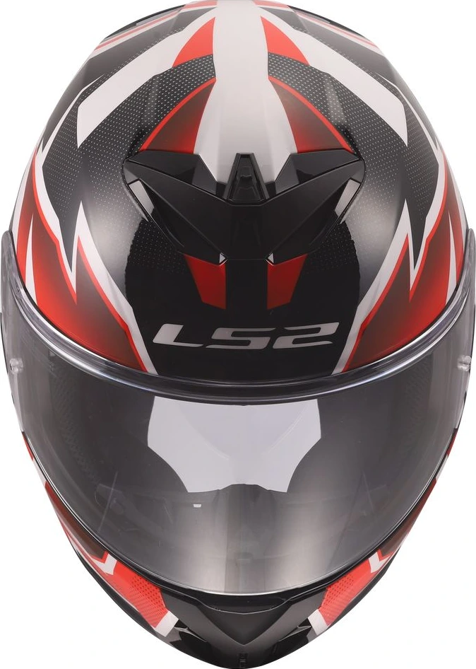 LS2 FF820 RAPID III XTREM Helmet - 3XL, White Black Red