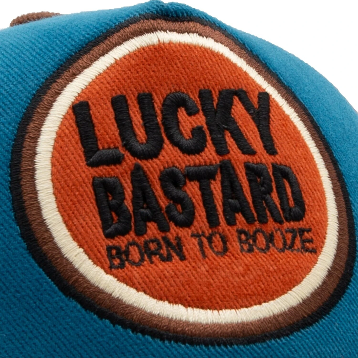 King Kerosin Lucky Bastard cap petrol, Blue