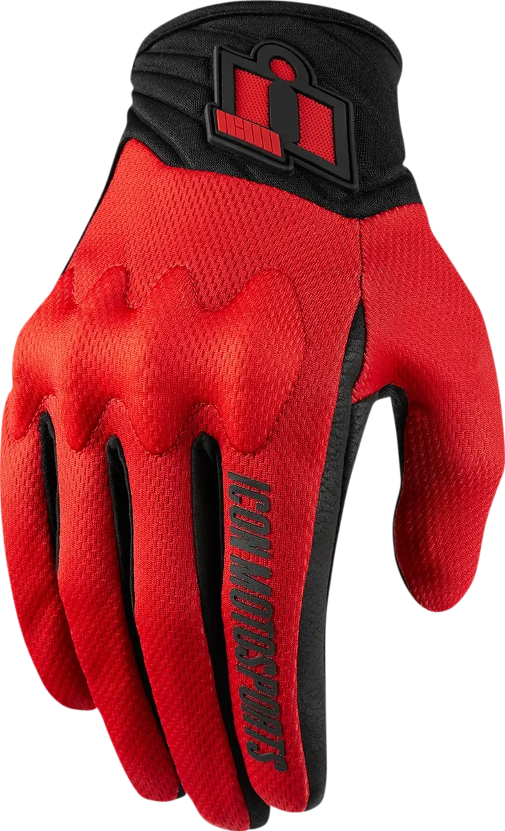 GLOVE ANTHEM2 CE RED 3X